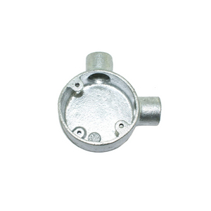 BS Malleable Iron Angle Box 2 Way