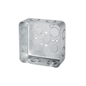 Steel Square Junction Boxes with combination hole